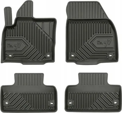 Image de Land Rover Range Rover Evoque 2011-2019 Tapis en caoutchouc pour les bacs de rangement 77