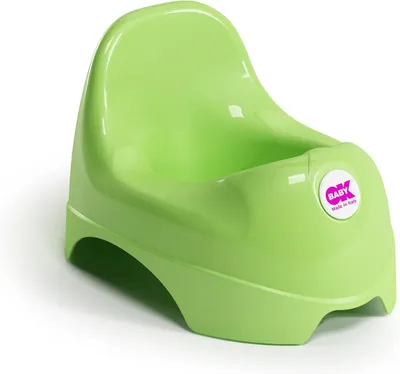 Obrázok produktu pre Kinder Potje – Toaleta pre deti – Pomôcka na učenie sa používať toaletu – Ergonomické sedadlo – 35 cm – Zelená