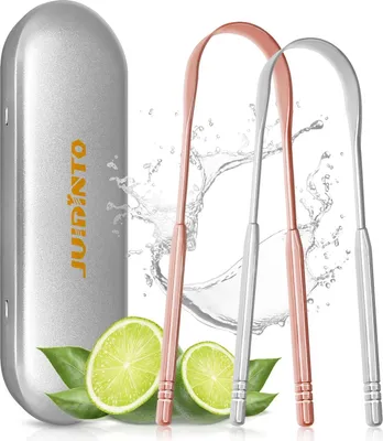 Produktbild von Zungenschaber - Mundpflege - 100% Hygienisch - Nachhaltig - Zungenschaber - Zungenreiniger - Must Have Für Das Badezimmer!