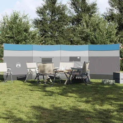 Immagine prodotto di vidaXL Frangivento da campeggio blu 510x153 cm impermeabile