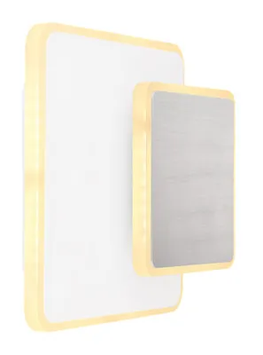 Productafbeelding van Wandlamp vierkant Many wit