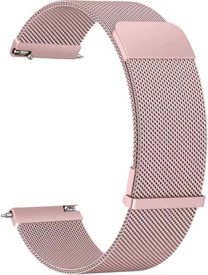 Obrázok produktu pre Remienok na hodinky 22 mm, nehrdzavejúca oceľ, magnetické zapínanie, pre inteligentné hodinky