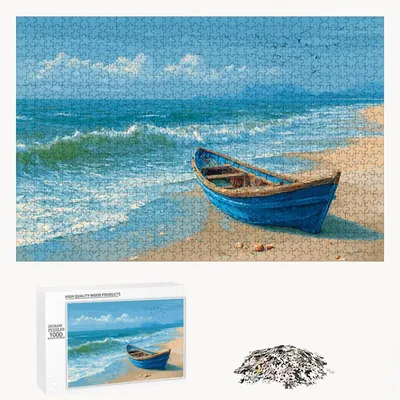 Produktbild von Holzpuzzle mit 5000 Teilen für Erwachsene