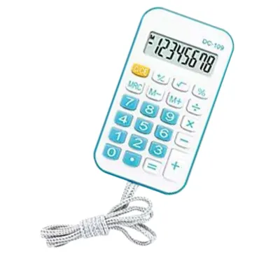 Produktbild von Taschenrechner,Mini-Taschenrechner,Tragbarer Taschenrechner,Kleiner tragbarer Taschenrechner,Taschenrechner für Studenten,Bürobedarf