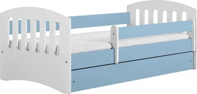 Zdjęcie produktu dla Łóżko dziecięce CLASSIC 1 180x80 niebieskie