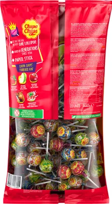 Produktbild von Chupa Chups Original The Best Of Lutscher 120er Nachfüllbeutel 1440g