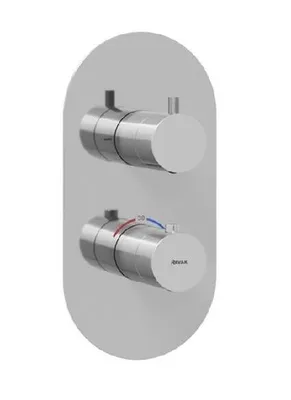 Obrázek produktu pro Ravak Espirit - Termostatická baterie pod omítku, pro 2 spotřebiče, chrom X070206