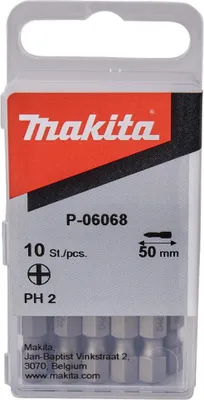 Produktbild von Makita PH2 Bit 1/4" 50mm (P-06068) 10 Stk
