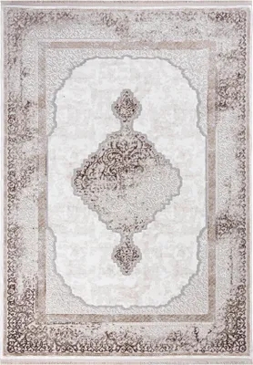 Produktbild von Mazovia Teppich Vintage - Wohnzimmer, Schlafzimmer, Esszimmer, Büro - Kurzflor - Rechteckig - Traditioneller Rosette Klassisch - 300x400 cm