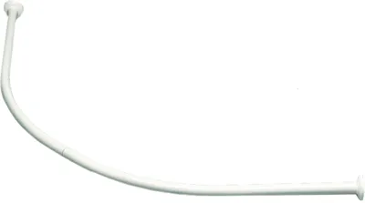 Produktbild von Sealskin Duschvorhangstange Rondalux Viertelkreis 90x90 cm, Aluminium, Durchmesser 28 mm, Farbe: weiß , 276606210