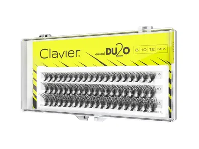 Obrázok produktu pre Clavier DU2O Double Volume MIX Kępki rzęs 8mm-10mm-12mm
