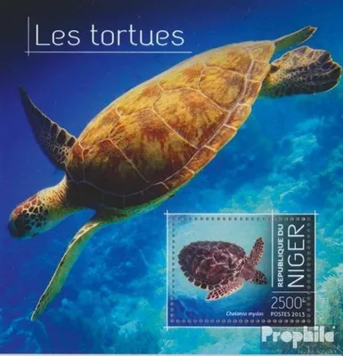 Produktbild von Briefmarken Niger 2013 Mi Block 250 (kompl. Ausg.) postfrisch Schildkröten