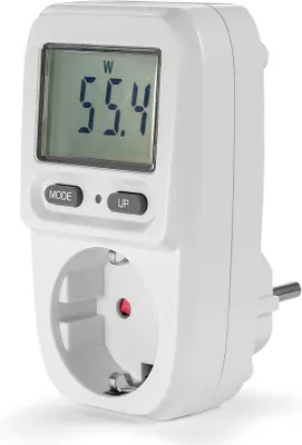 Productafbeelding van Energiekostenmeter met Display - Stroommeter tot 3680 Watt voor Thuisgebruik