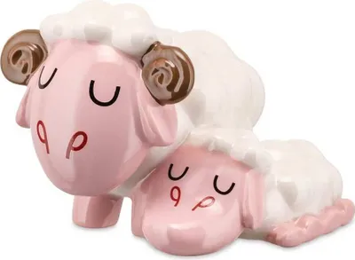 Obrázek produktu pro Alessi - Happy Eternity Baby, ovečka, ručně dekorovaný porcelán