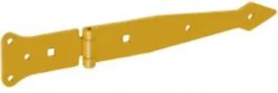 Produktbild von 10x Kreuzgehänge mit vernietetem Stift 200/80x50mm gelb verzinkt Torband