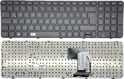 Produktbild von Tastatur - Farbe: Schwarz - mit Rahmen Deutsches Tastaturlayout kompatibel für HP Pavilion G7z-2000