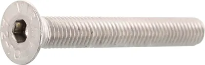 Produktbild von Senkschrauben M6x20 Senkkopfschrauben mit Innensechskant, Edelstahl A2 - 200 Stück