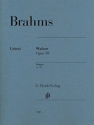Immagine prodotto di Brahms, Johannes - Waltzes op. 39
