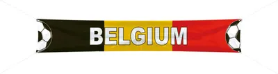 Produktbild von Belgien Stoffbanner 3,6m x 60cm