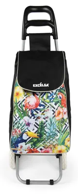 Einkaufswagen 38 l, abnehmbare Tasche, wasserabweisend, 36x28x96 cm