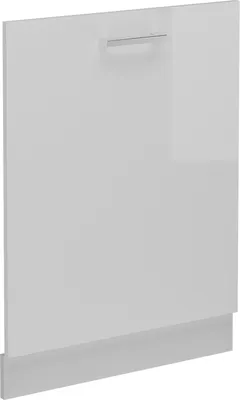 Produktbild von Frontblende Vicco R-Line Weiß Hochglanz 60 cm ohne Arbeitsplatte, Model 54456