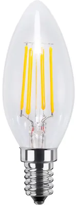 Produktbild von SEGULA LED Kerze klar E14 3,2W 270Lm 2700K dimmbar