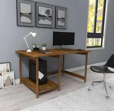 Immagine prodotto di Mobili per ufficio di alta qualità Scrivania elegante Scrivania moderna in legno per computer