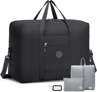 Obrázok produktu pre Cestovná taška 45 l, 55x40x20 cm, vodotesná, skladacia, pre príručnú batožinu