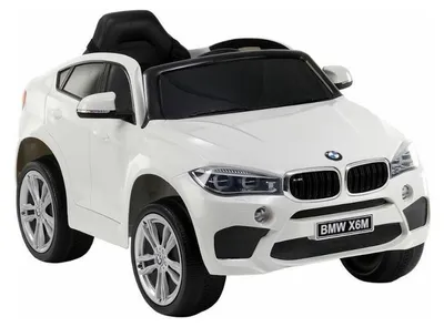 Produktbild von Kinderfahrzeug BMW X6 Ledersitz 2.4 G Weiß öffnende Türen