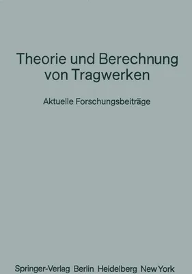 Produktbild von Theorie und Berechnung von Tragwerken