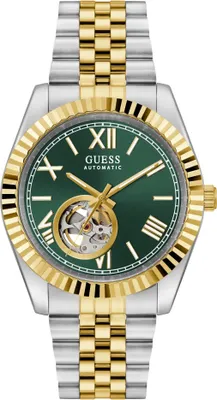 Image de Guess Montre Homme Automatique GD CONNOISSEUR GW0984G4 Acier inoxydable bicolore