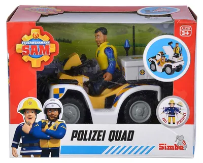 Produktbild von Sam Polizei Quad mit Figur
