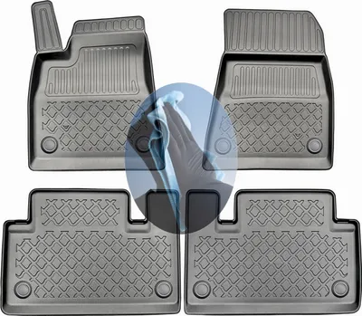 Produktbild von Z520941 TPE-Gummifußmatten kompatibel mit  Tesla Model 3  Vor-Facelift Limousine Stufenheck 4-türer 2017-2020