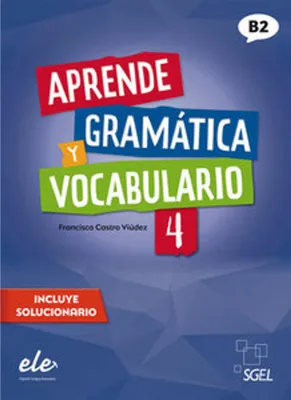 Zdjęcie produktu dla Aprende gramática y vocabulario 4 - Nueva edición