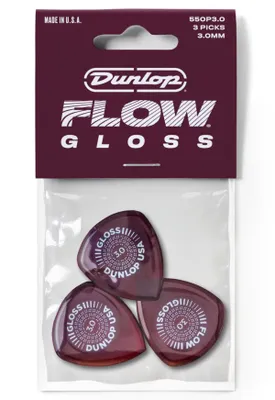 Zdjęcie produktu dla JIM DUNLOP 550P Flow Gloss Players Pack 3,00 mm