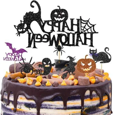 Produktbild von Halloween-Party-Set mit Kat- und Vleermuis-Spitzen - 37 Teile