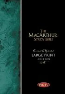 Produktbild von MacArthur Study Bible-NKJV-Large Print