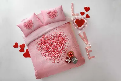Produktbild von Beloved renforce bettwäsche-set 200x220cm pink
