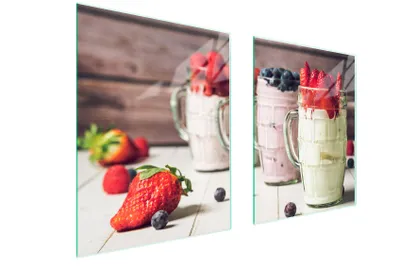 Obrázok produktu pre Sklenená Ochranná Doska Pre Sporák 85X52 Dessert