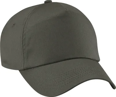 Immagine prodotto di Berretto da baseball unisex a 5 pannelli Beechfield Original RW201 (taglia unica) (Olive)