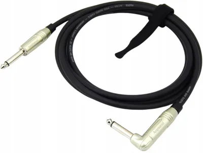 Image de KLOTZ Câble instrument guitare jack 6,3mm coudé 4m