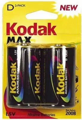 Produktbild von Alkline-Batterie Kodak LR20 1,5 V (2 pcs)