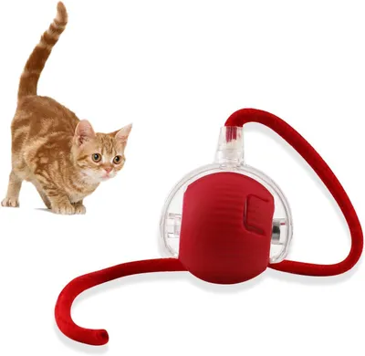 Imagen del producto de Pelota interactiva para gatos, de 8 cm