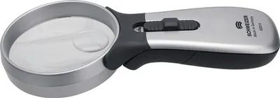 Produktbild von Handleuchtlupe Tech-Line CLASSIC Vergr.2x/4x LED Linsen-D.70/20mm SCHWEIZER