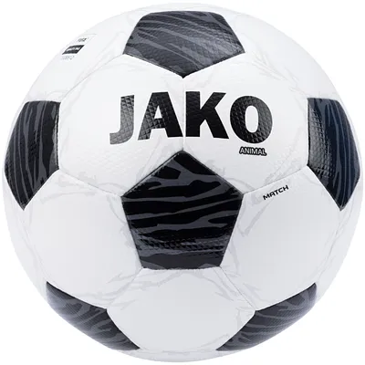 Produktbild von JAKO Unisex Spielball Animal, Farbe:weiß/schwarz/anthrazit, Größe:5