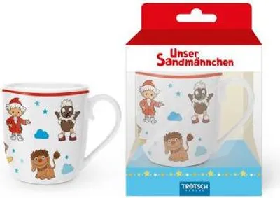 Produktbild von TRÖTSCH - Unser Sandmännchen Kindertasse Geschenktasse aus Porzellan Sandmännchen und Freunde