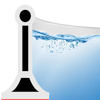 Produktbild von Duschschutzstreifen Wasserstopper Duschschwelle - 2 m - Selbstklebend - Weiß
