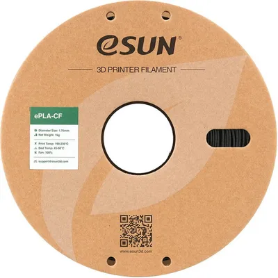 Image de eSUN ePLA-CF 1kg noir