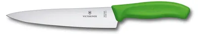 Image de Couteau à découper Victorinox SwissClassic normal 19 cm vert Blister