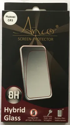 Produktbild von Anco Hybrid Glass Displayschutzfolie für Huawei GR3 Screen Protector